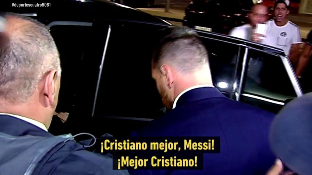 Reproche de aficionados a Messi