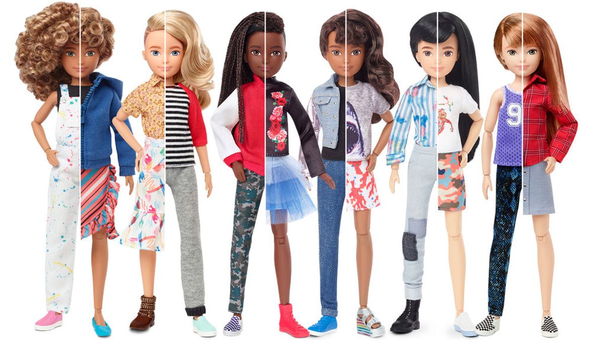 La forma de jugar ha cambiado: llegan nuevos muñecos de género inclusivo