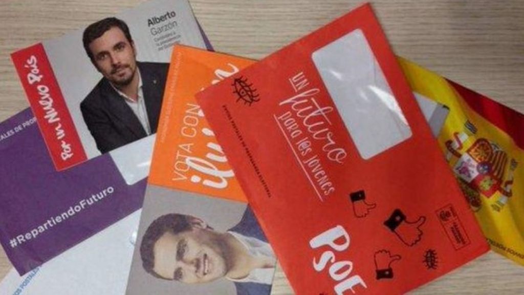481.000 españoles ya se han dado de baja en el INE para no recibir propaganda electoral 481.000 españoles ya se han dado de baja en el INE para no recibir propaganda electoral