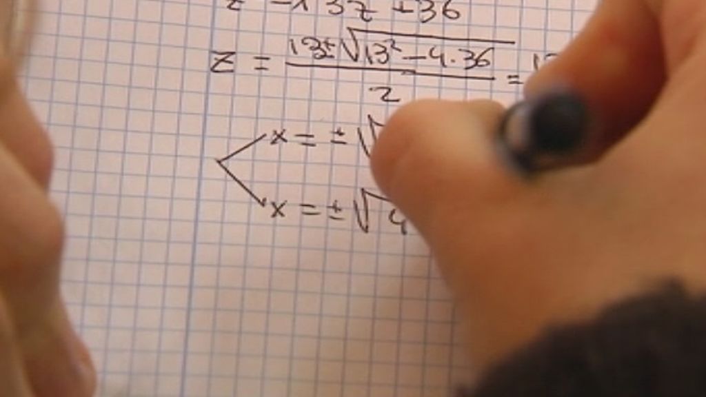 Tres de cada cuatro estudiantes tienen dificultades para entender las matemáticas