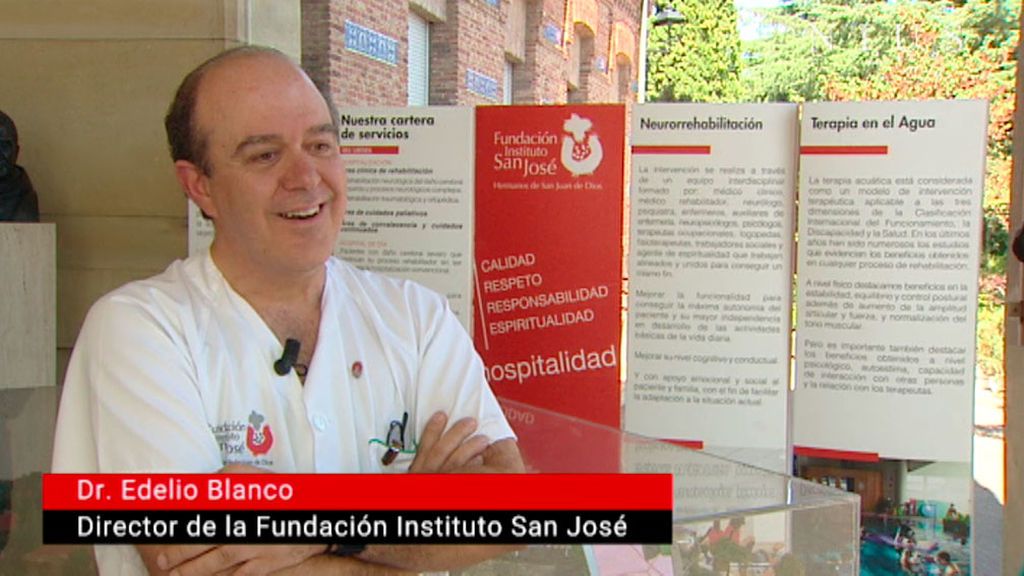 "El carácter y el entorno familiar son fundamentales en la recuperación de Luismi"