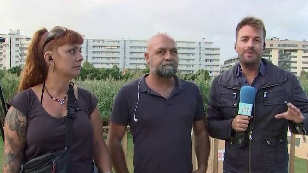 Dos testigos que hablaron con el padre que tiró a su bebe