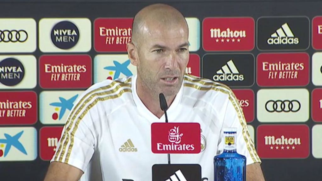 Zinedine Zidane, sobre 'el equipo del pueblo': "Yo no voy a cambiar nada"