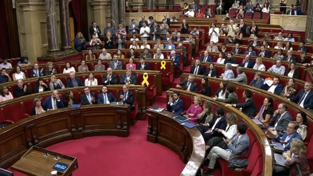 El Tribunal Superior de Justicia catalán juzgará a la anterior Mesa del Parlament por el 1-O