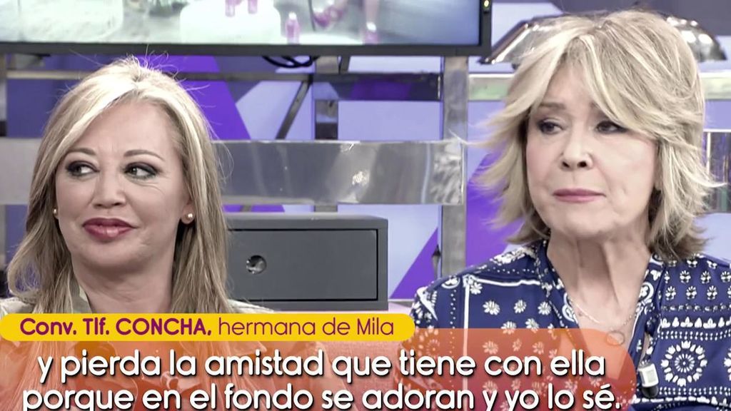 Concha, hermana de Mila habla sobre el paso por GH VIP de su hermana