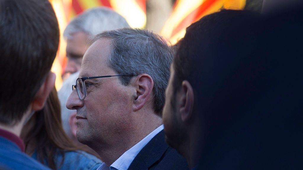 Quim Torra pretendía ayudar a los CDR a ocupar el Parlament Quim Torra pretendía ayudar a los CDR a ocupar el Parlament