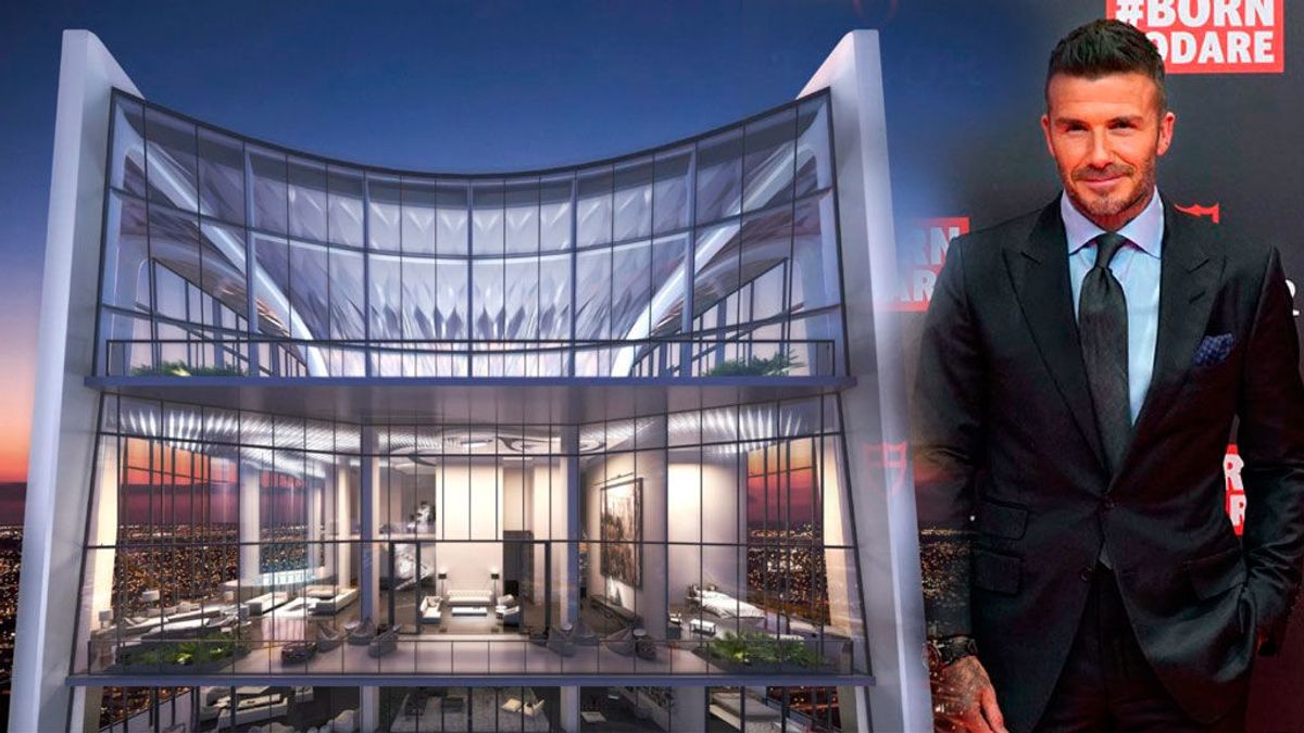 La nueva casa de David Beckham en Miami: Un piso de 40 millones en el rascacielos de Zaha Hadid