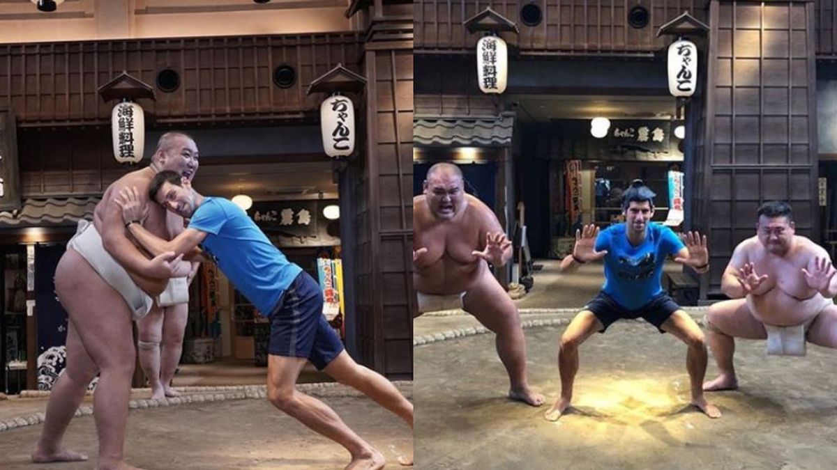 Djokovic se ‘pasa’ al sumo: “He estado muy cerca de moverle una pulgada” Djokovic se ‘pasa’ al sumo: “He estado muy cerca de moverle una pulgada”