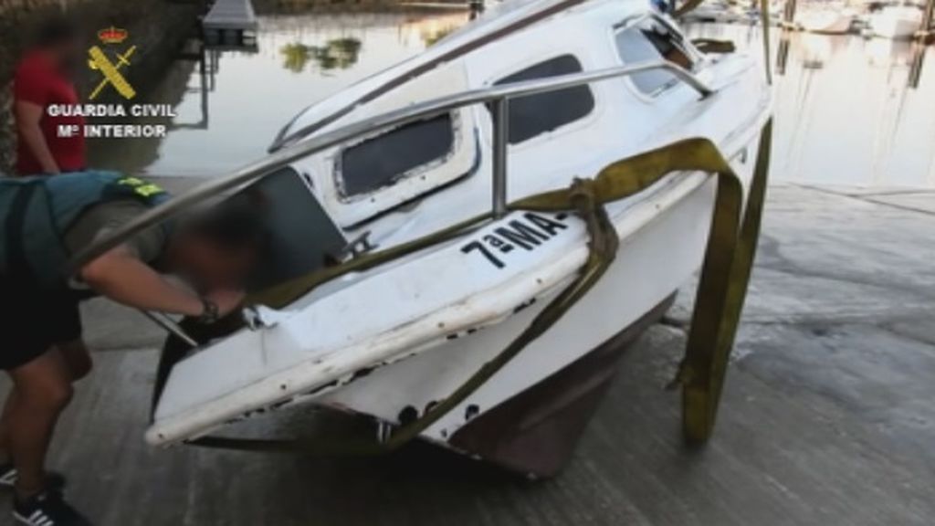 La Guardia Civil desmantela una banda que alijaba hachís en embarcaciones de recreo