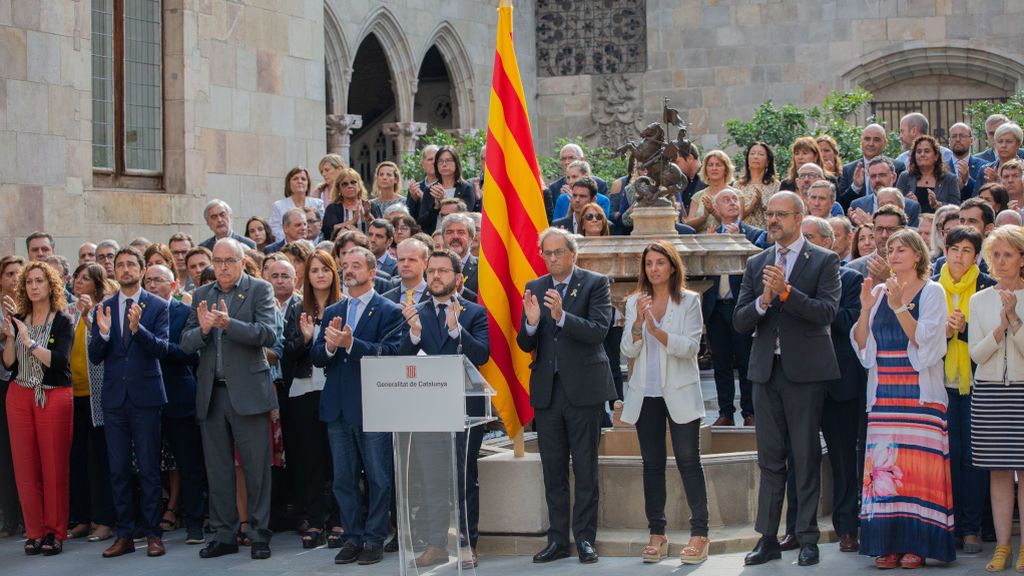 Torra se compromete "a avanzar sin excusas hacia la República catalana" Torra se compromete "a avanzar sin excusas hacia la República catalana"