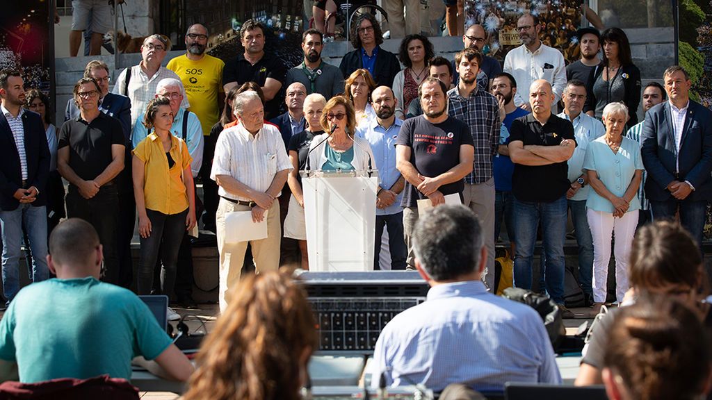 El independentismo llama a la desobediencia civil y masiva si la setencia del 'procés' es condenatoria El independentismo llama a la desobediencia civil y masiva si la setencia del 'procés' es condenatoria