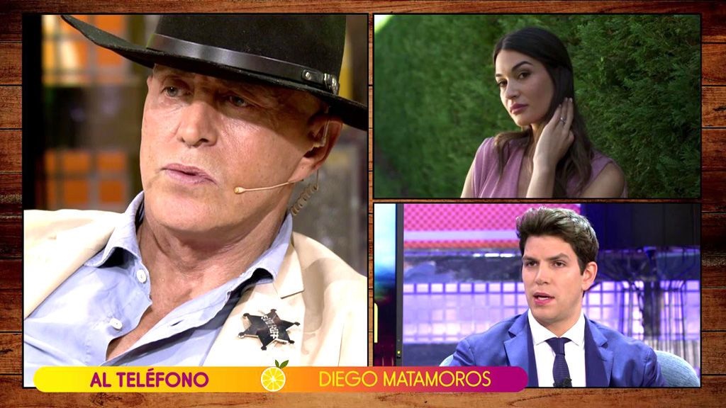 Diego Matamoros explica el motivo de su enfado con su mujer, Estela