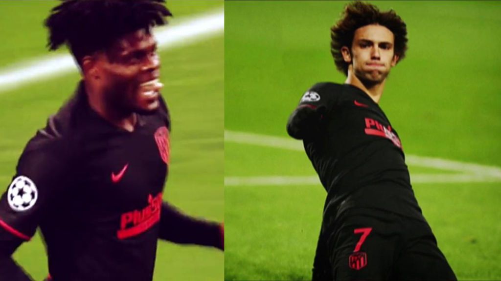 Joao Felix y Thomas Partey, los mejores del Atlético de Madrid