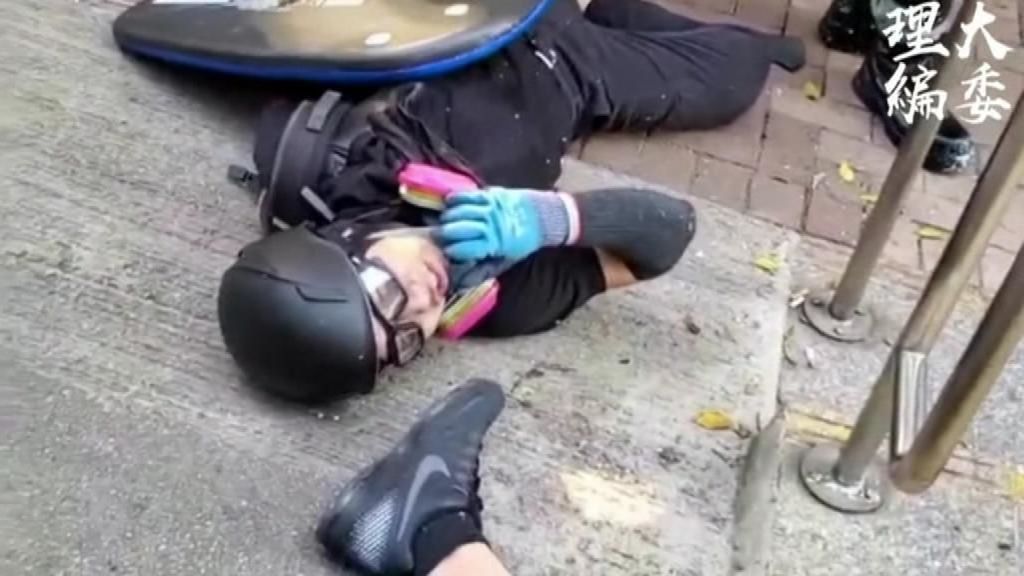 Hong Kong usa por primera vez munición real contra los manifestantes Hong Kong usa por primera vez munición real contra los manifestantes