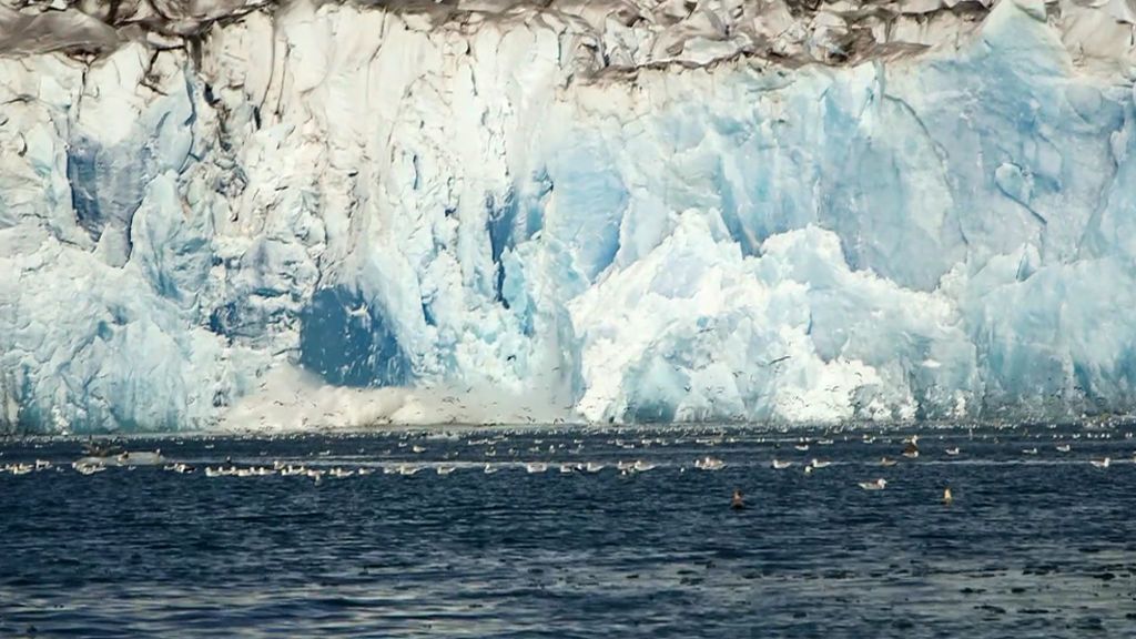 'En el punto de mira' asiste al desprendimiento de una parte de un glaciar de Groenlandia