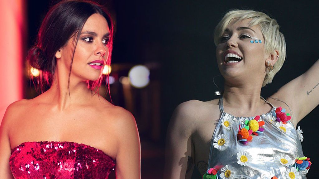 Cristina Pedroche homenajea a Miley Cyrus con un 'cambio de look': "Lo amo y la amo a ella"