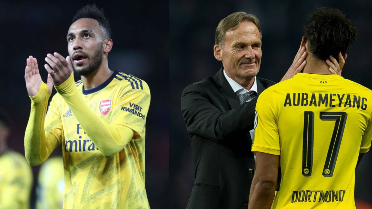 Aubameyang contesta al CEO del Borussia Dortmund tras su desafortunado comentario: "Eres un payaso"