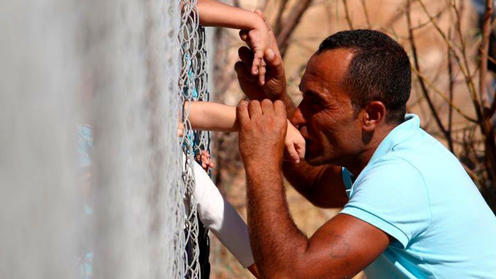 Besos en la frontera