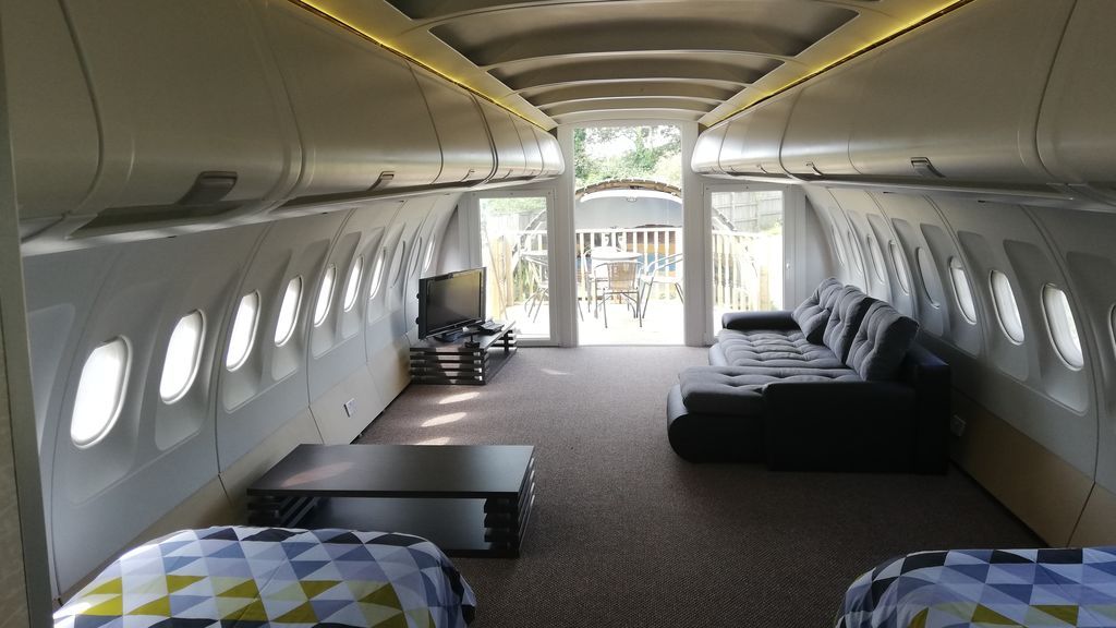 Glamping en un A319