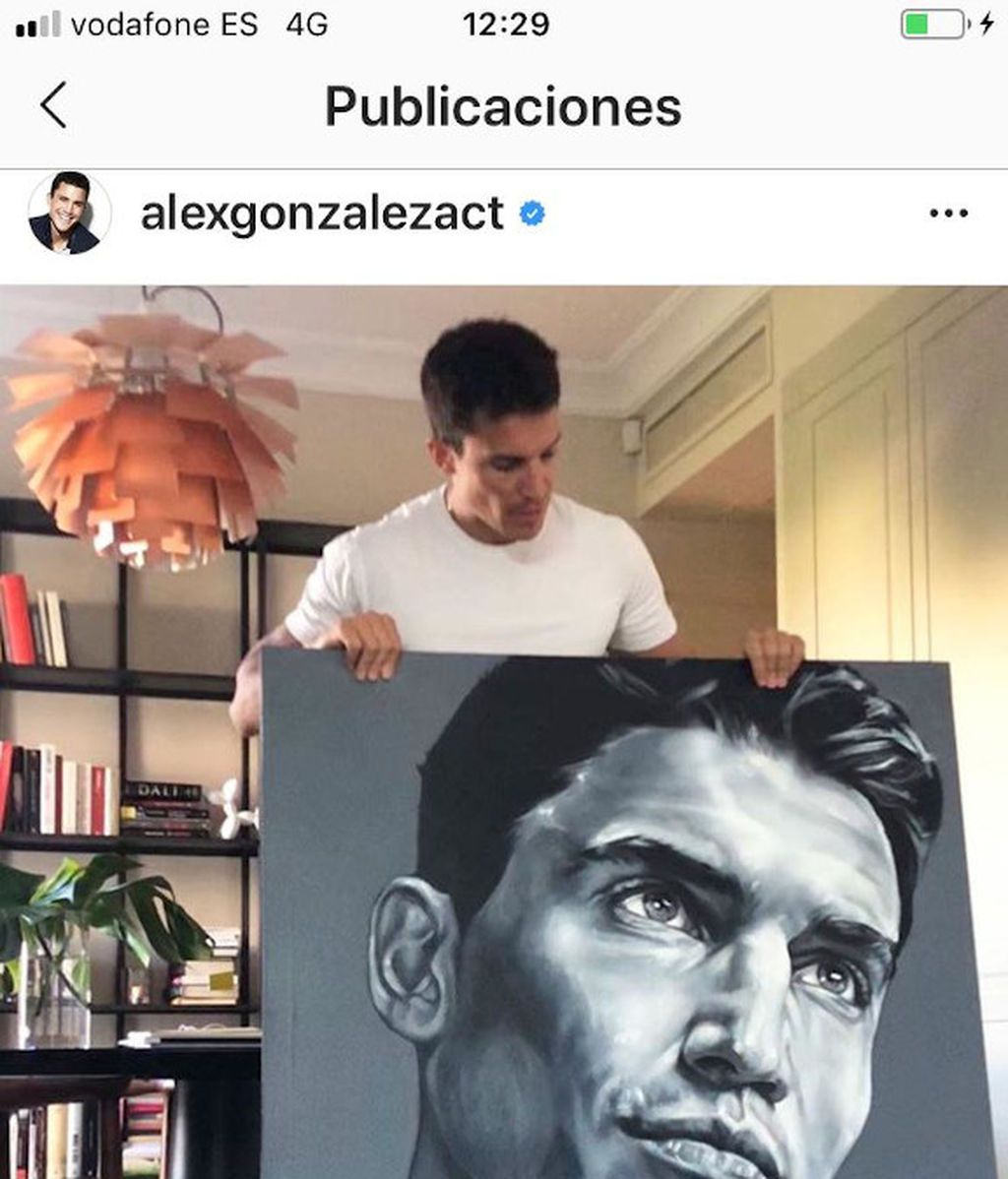 Retrato Alex González