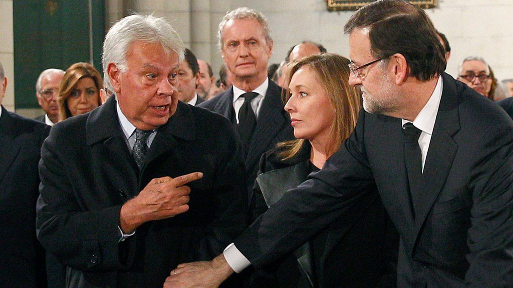 González-Rajoy, mano a mano en La Toja González-Rajoy, mano a mano en La Toja