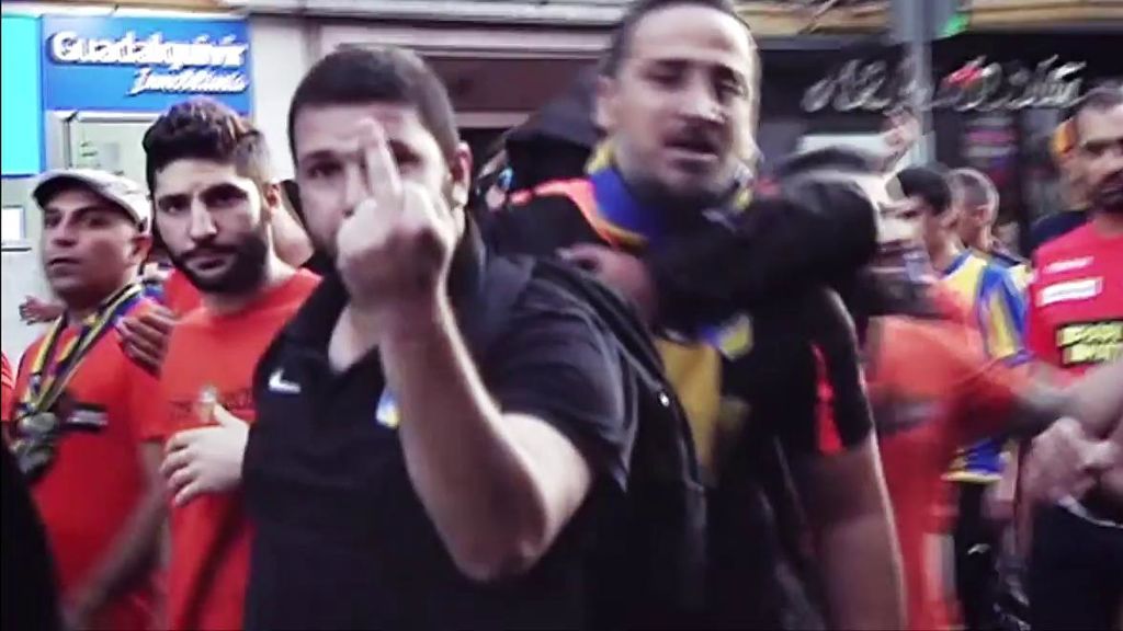 Miedo en las calles de Sevilla por los radicales del APOEL antes del partido