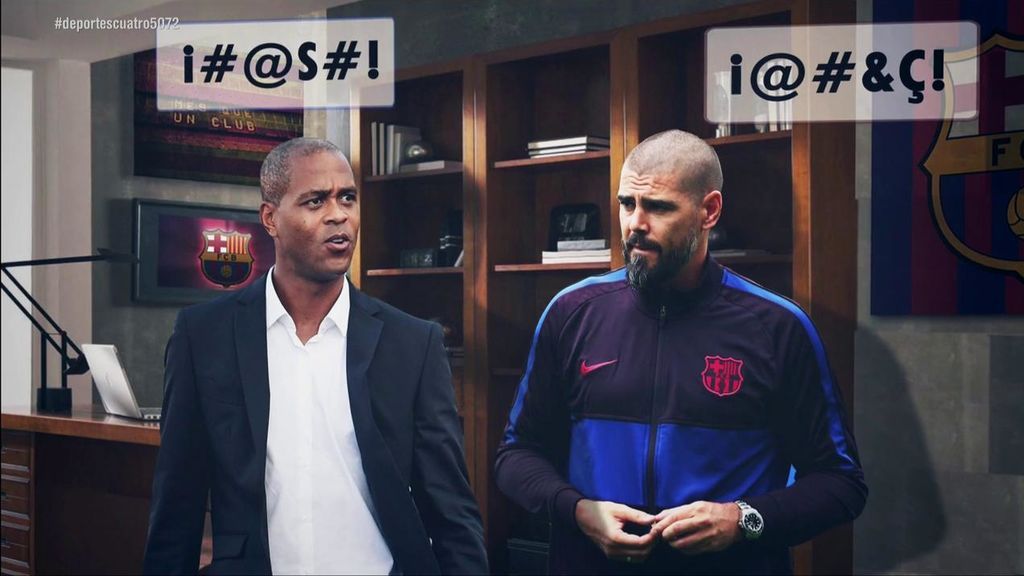 Víctor Valdés será cesado este lunes: su acalorada discusión con Kluivert, el detonante