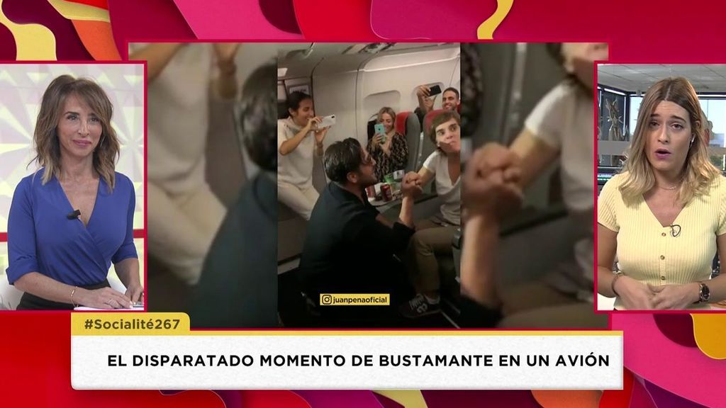 El disparatado momento de David Bustamante en pleno vuelo