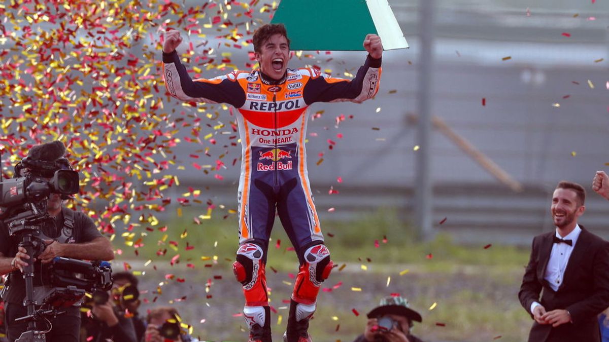Marc Márquez, campeón del mundo de Moto GP por sexta vez
