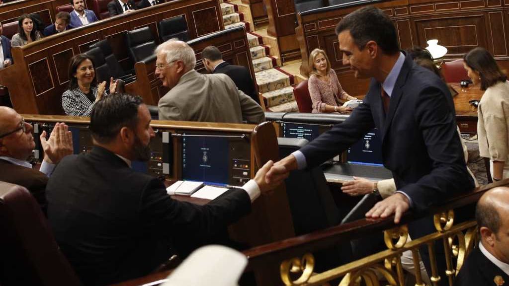 Bronca en Twitter entre PSOE y VOX por las acusaciones de "partido criminal" lanzadas desde Vistalegre Bronca en Twitter entre PSOE y VOX por las acusaciones de "partido criminal" lanzadas desde Vistalegre