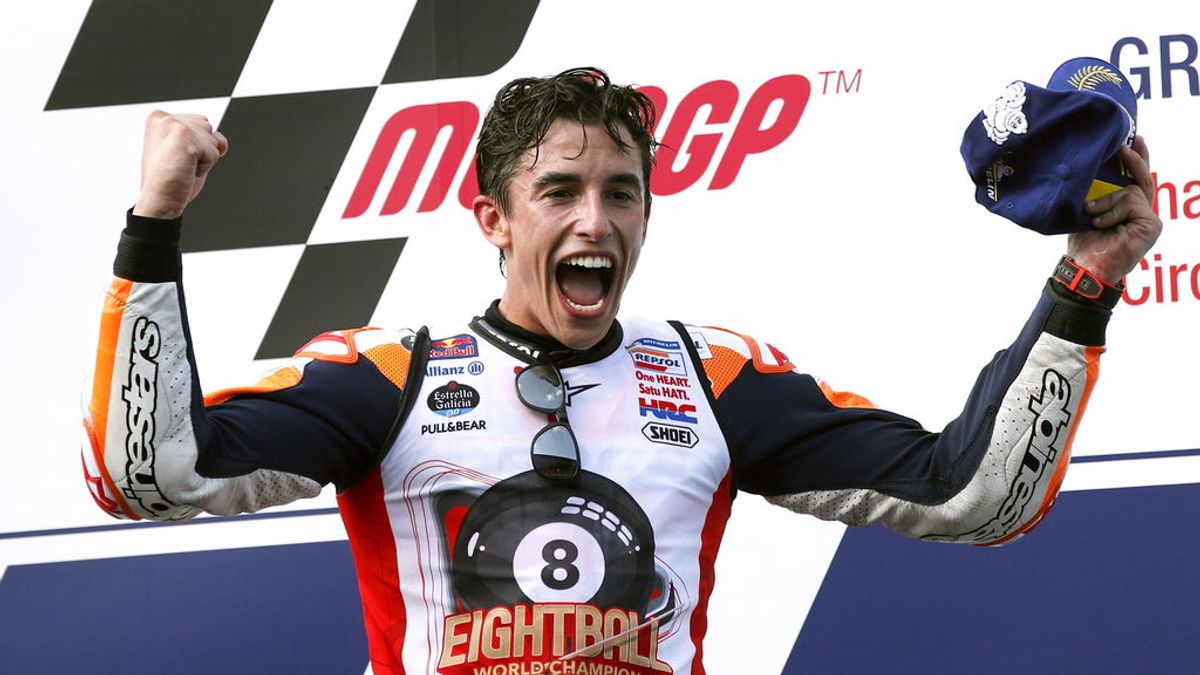Marc Márquez conquista su sexto título de MotoGP en Buriram