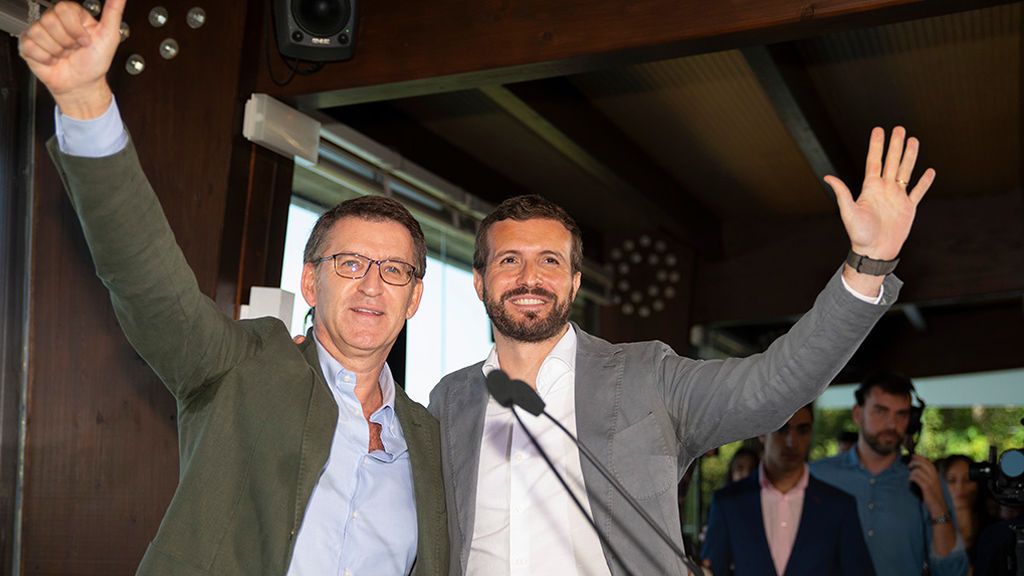 Casado desautoriza a Feijóo y su propuesta de gran coalición Casado desautoriza a Feijóo y su propuesta de gran coalición