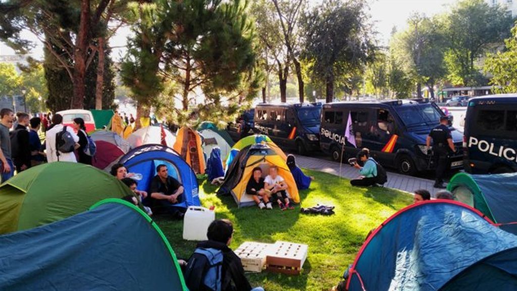 acampada activistas