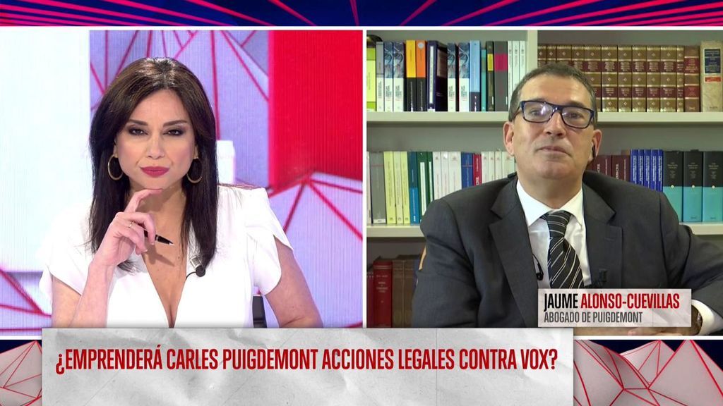 El abogado de Puigdemont desmiente que vaya a tomar medidas legales contra Vox