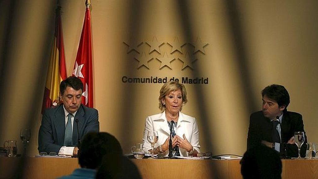 Percival Manglano con Esperanza Aguirre Percival Manglano con Esperanza Aguirre