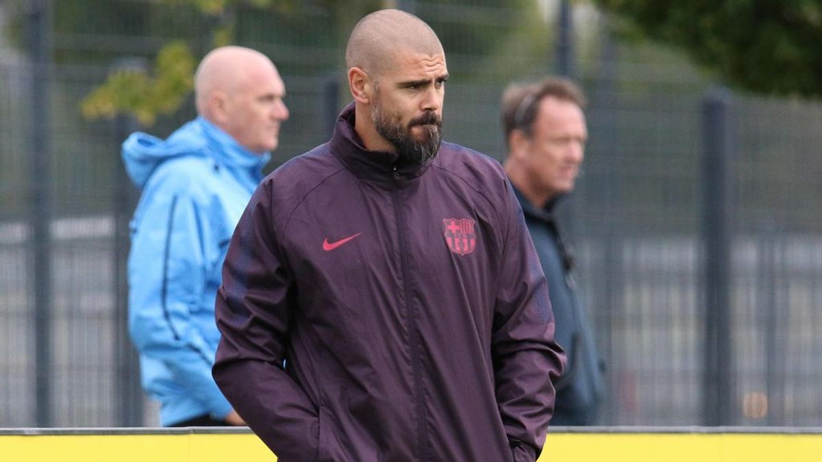 Oficial: El Barça despide a Víctor Valdés y dejará de ser el entrenador del Juvenil A