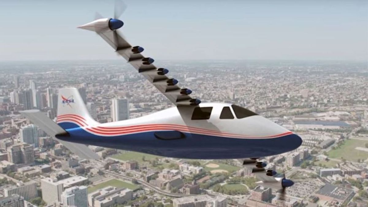 La NASA presenta su primer avión totalmente eléctrico en versión experimental