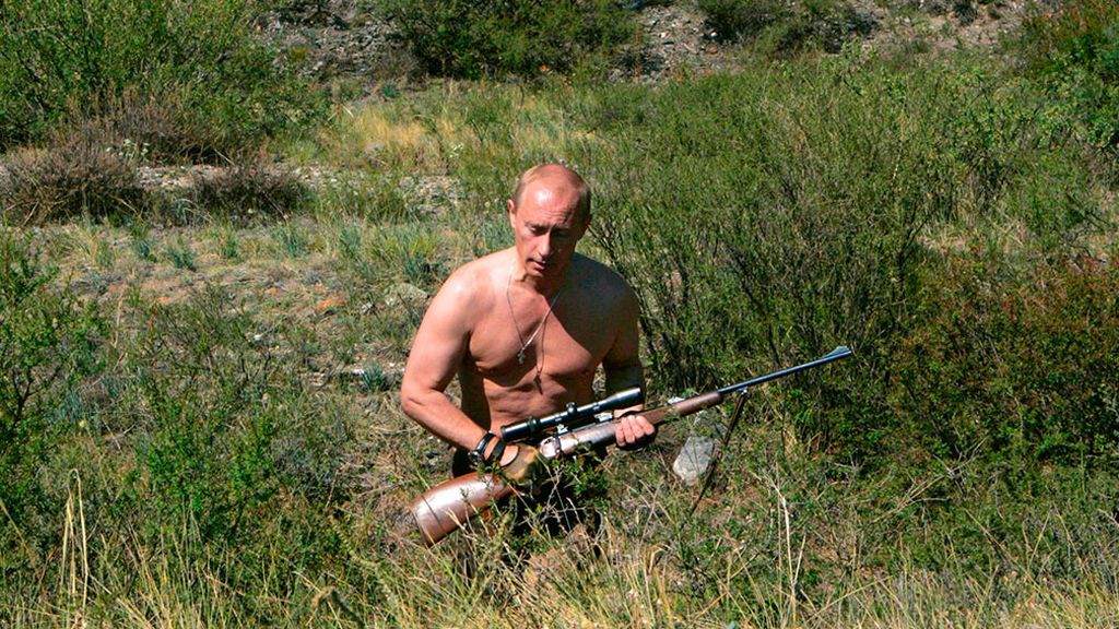 Putin con rifle