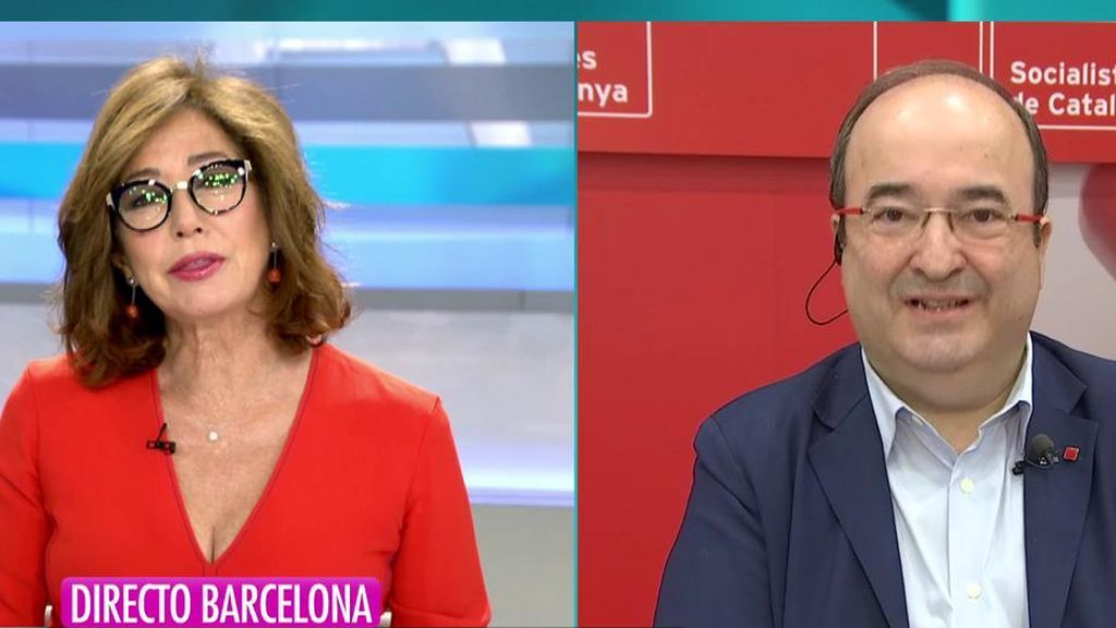 Miquel Iceta critica duramente la moción de censura de Ciudadanos