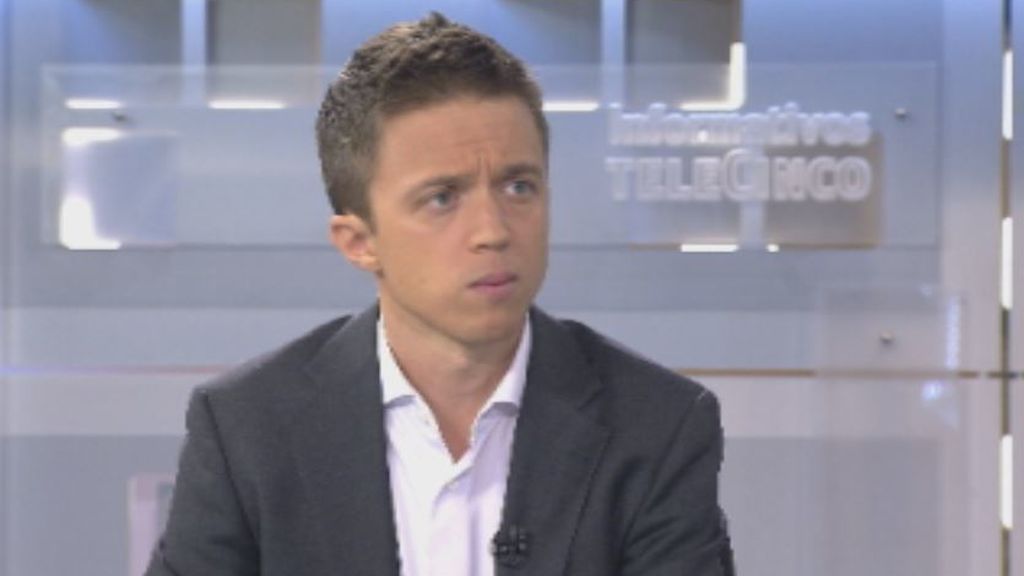 Íñigo Errejón en Telecinco: "Para que haya resultados diferentes hacen falta opciones diferentes" Íñigo Errejón en Telecinco: "Para que haya resultados diferentes hacen falta opciones diferentes"
