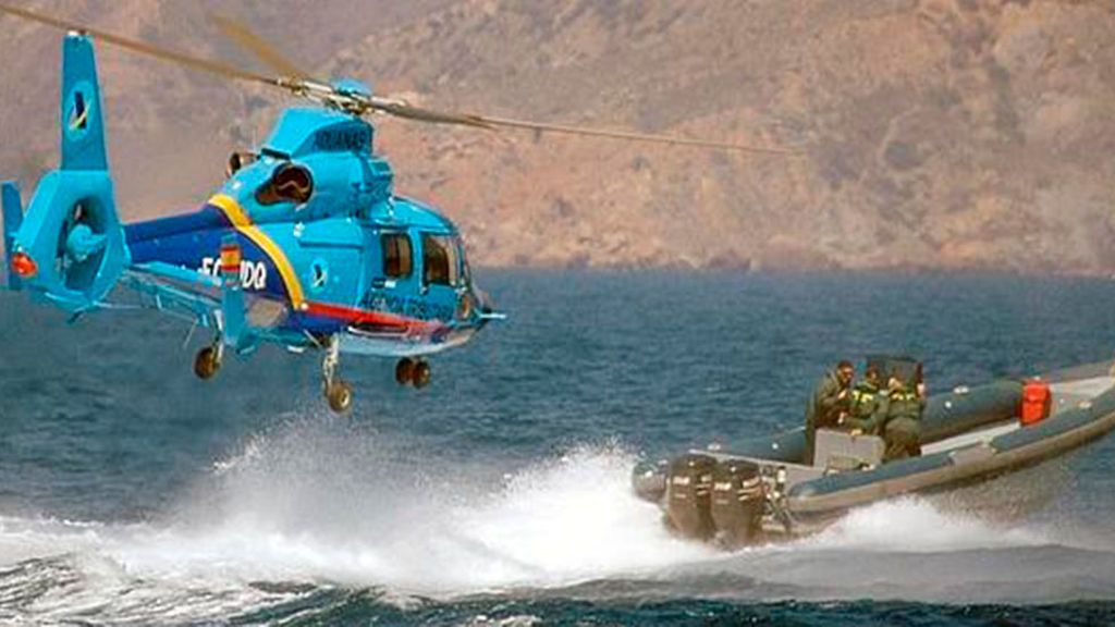 Helicóptero de la Agencia Tributaria