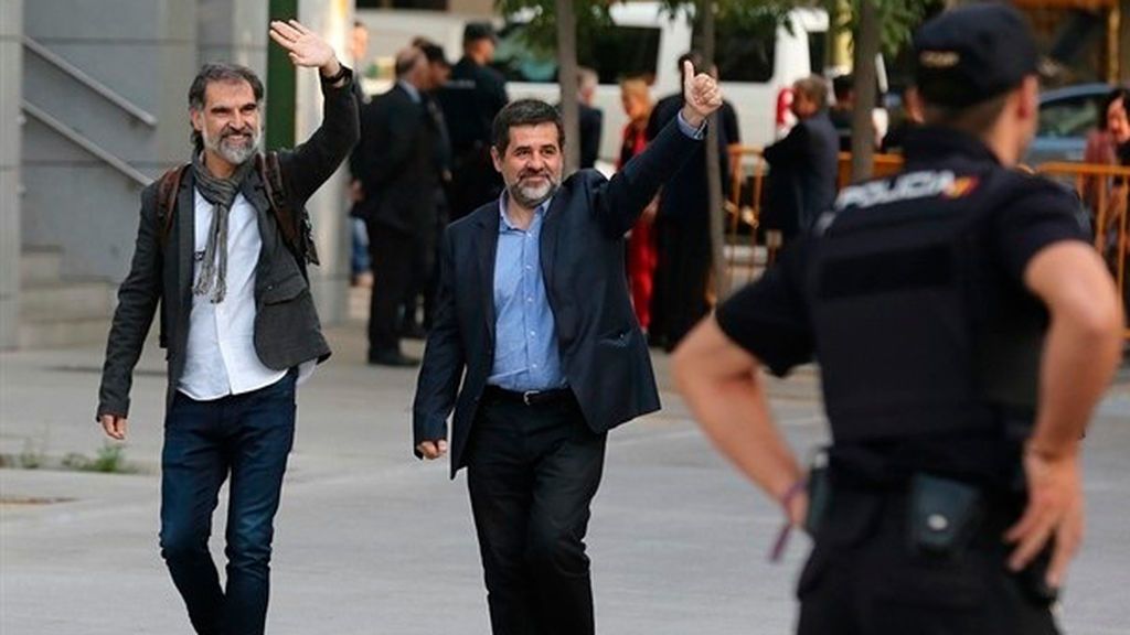 Jordi Cuixart y Jordi Sánchez Jordi Cuixart y Jordi Sánchez