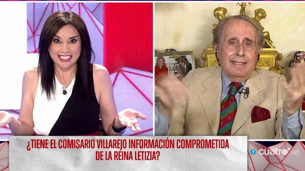 Villarejo podría tener información confidencial de la reina Letizia