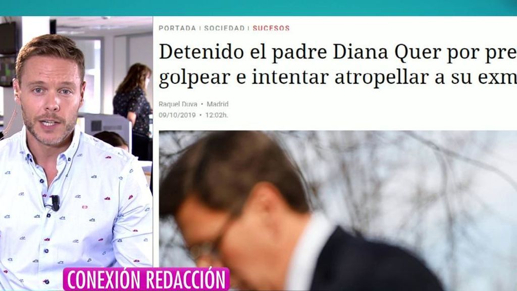 El padre de Diana quer denunciado por su mujer, y madre de Diana