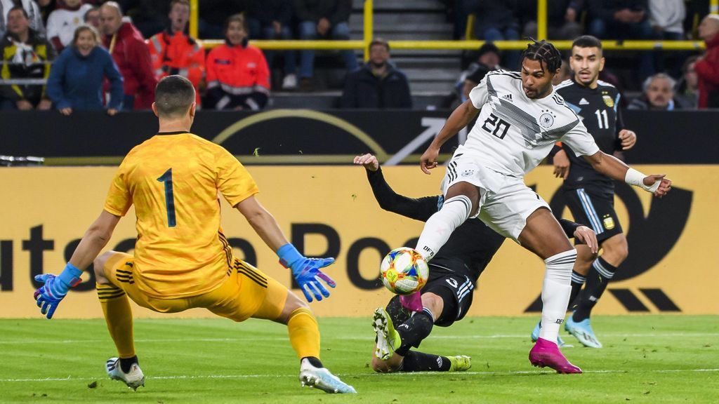 Gnabry abre el marcador ante Argentina para ampliar su fantástica racha (1-0)