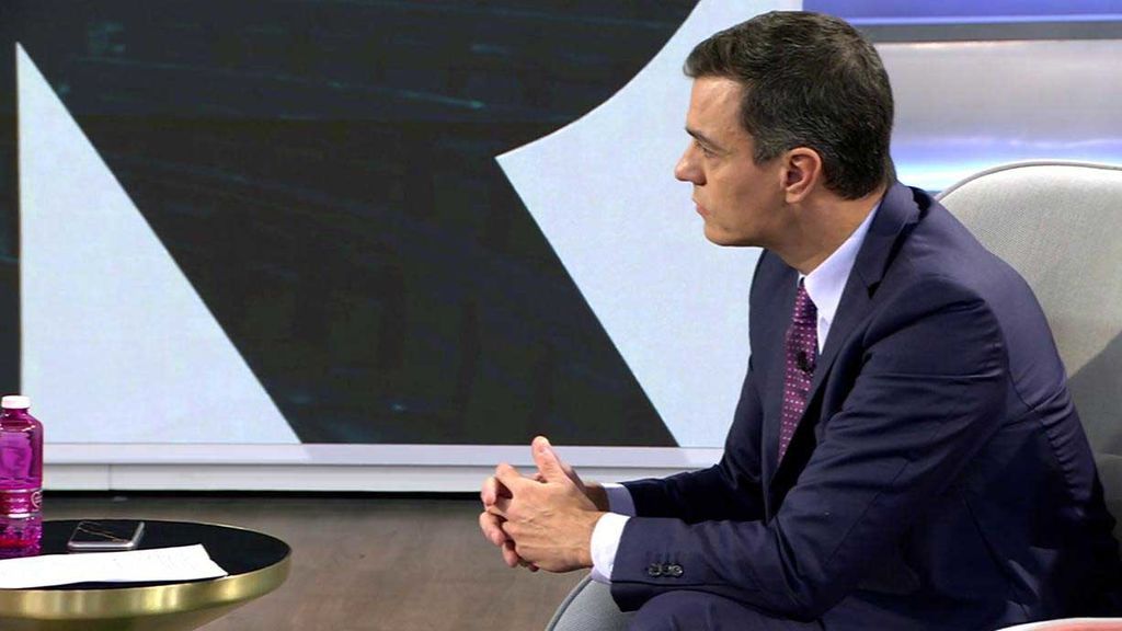 Pedro Sánchez: "Mi obligación es garantizar la convivencia en Cataluña"