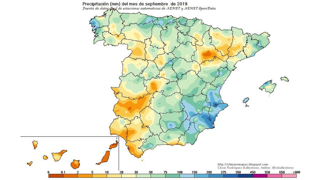 lluvias septiembre