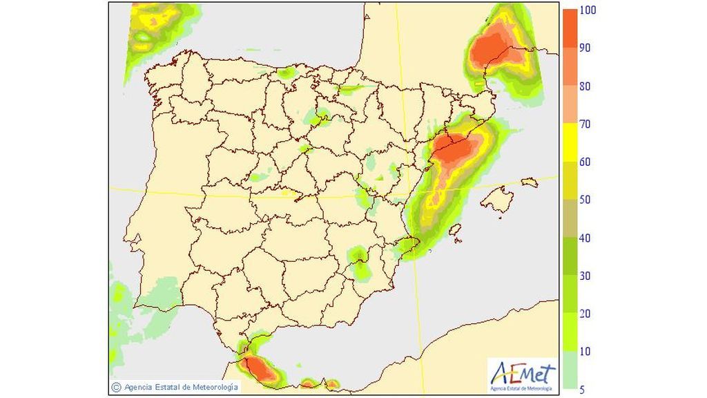 vuernes lluvias