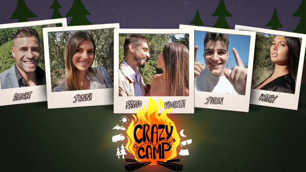 Violeta y Fabio, Julen o Albert: todos los participantes de 'Crazy Camp', el nuevo reality de mtmad