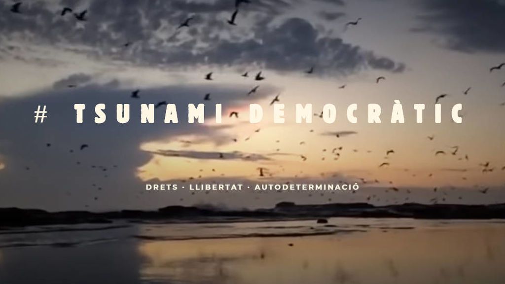 La respuesta a la sentencia: Qué es Tsunami Democràtic y qué prepara La respuesta a la sentencia: Qué es Tsunami Democràtic y qué prepara